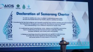 AICIS 2024 Hasilkan Semarang Charter. Plt Rektor UIN Walisongo, Prof. Dr. Nizar Ali, M.Ag Didaulat Untuk Membacakannya