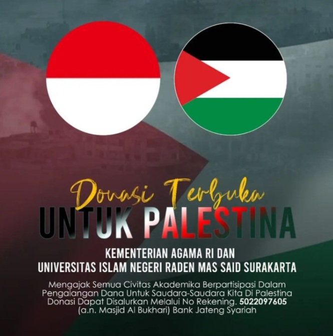 UIN RM Said Galang Solidaritas & Sholat Ghaib Untuk Palestina