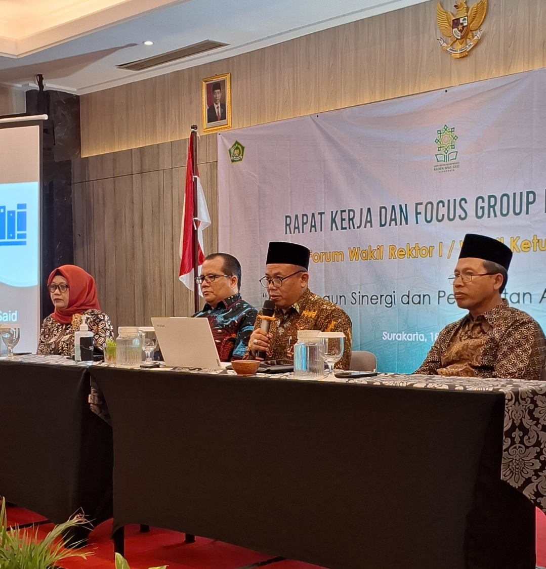 UIN RM Said Gelar FGD Wakil Rektor I PTKIN Se-Indonesia